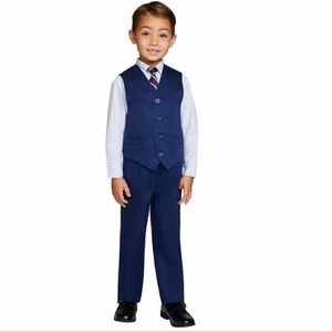Kids Headquarters Kids 4-piece Suit Set, Blue ( 4T )